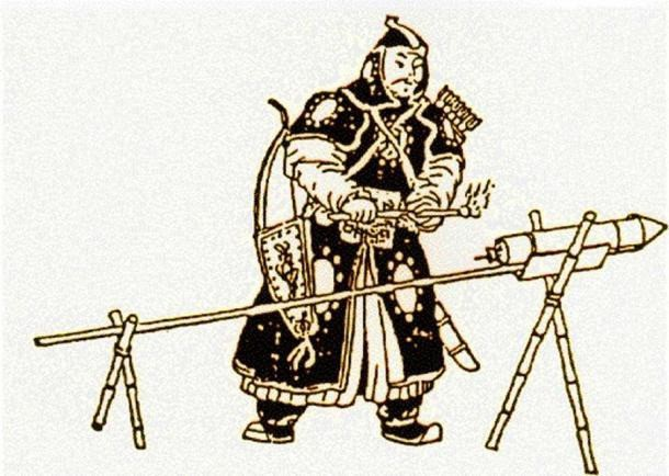 Thuốc súng được phát minh vào khoảng thế kỷ thứ 9 nhà Đường